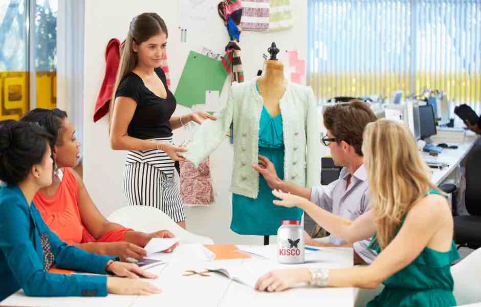Meeting In Fashion Design Studio